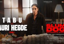 Introducing Tabu As A Powerful Officer Gowri Hegde From Vijay Sethupathi, Puri Jagannadh’s Highly Anticipated Action-Drama Slum Dog, Through Intriguing Glimpse